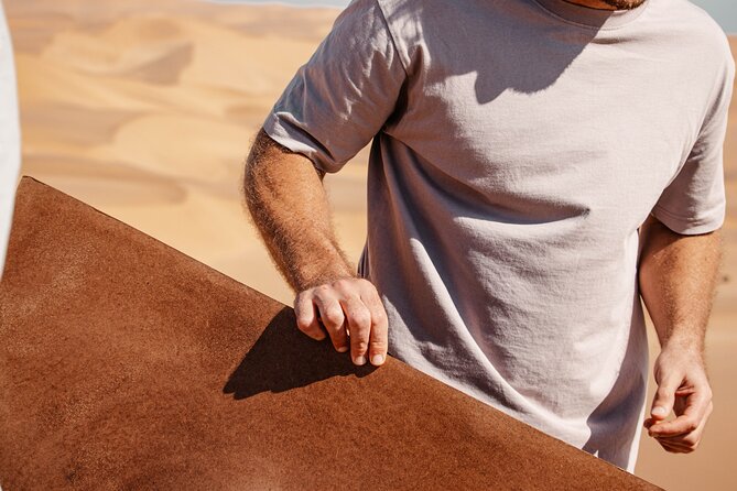 2hr COMBO - 1hr Lie-down Sandboarding and 1hr Quad Bike ride - The safety talk comes first
