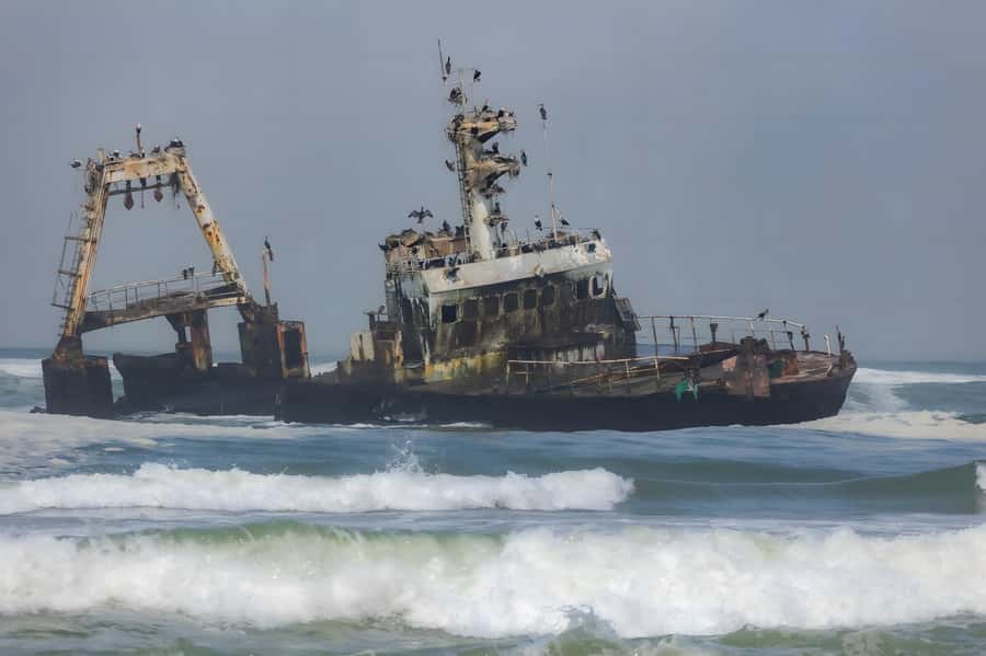 Cape Cross and Henties Bay Guided Tour SkeletonCoast Namibia - Wlotzkasbaken and the old coastal character