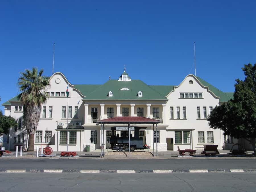City Tour of Windhoek Namibia - Christuskirche and the first look at colonial Windhoek