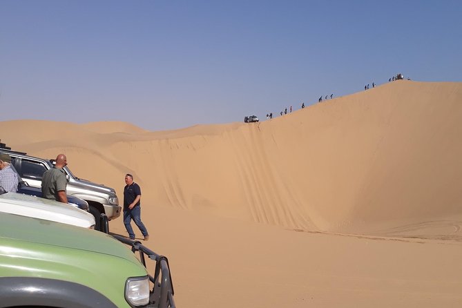 Exhilarating Sandwich Harbour 4x4: Guided Self drive experience - Taking the wheel at Sandwich Harbour