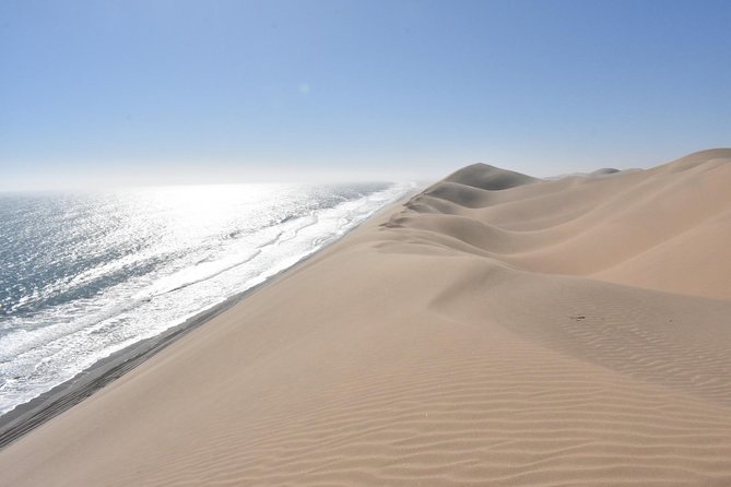 Exhilarating Sandwich Harbour 4x4: Guided Self drive experience - Pink salt waters and the road to the beach