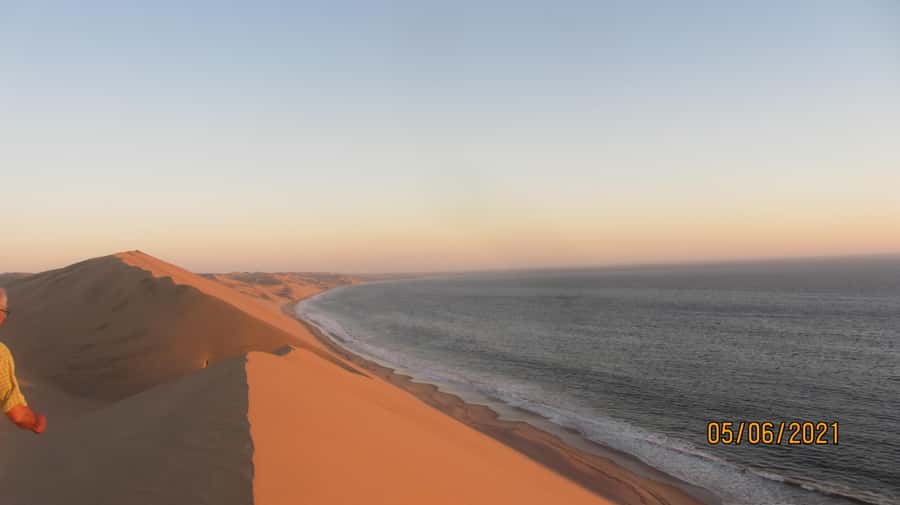 From Walvis Bay: Sandwich Harbour World Heritage Site - The Return Drive Can Bring More Wildlife