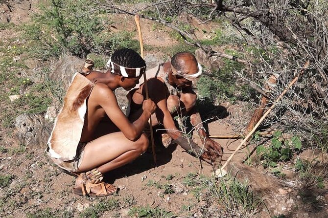 Private Guided Walking Tour with the San in Windhoek - Bush plants, tracks, and the skills behind daily life