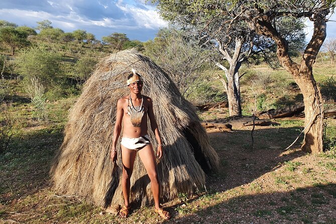 Private Guided Walking Tour with the San in Windhoek - Hearing the San click-language
