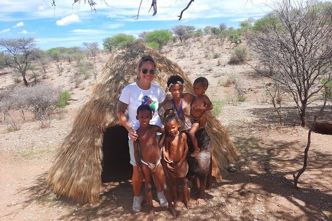 Private Guided Walking Tour with the San in Windhoek - Fire making, dance, and ostrich-egg jewelry