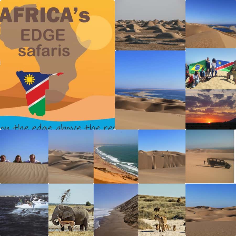 Sandwich harbour r Kayak and dune tour - The return to Walvis Bay and the 12:30 change of pace