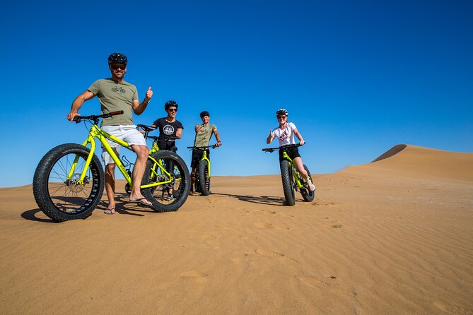 Scenic Desert Tour by Bike - Getting fitted for the fat bike