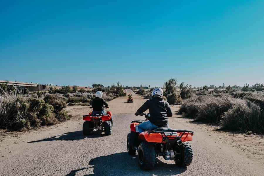 Swakopmund: Desert Dunes Quad Biking with Optional Sandboard - From Swakopmund river mouth to the first dunes