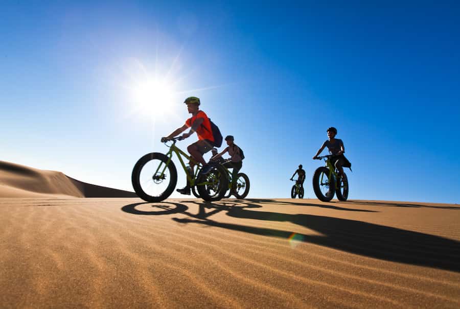 Swakopmund: Scenic Desert Bike Tour - Working your way up the Namib dunes