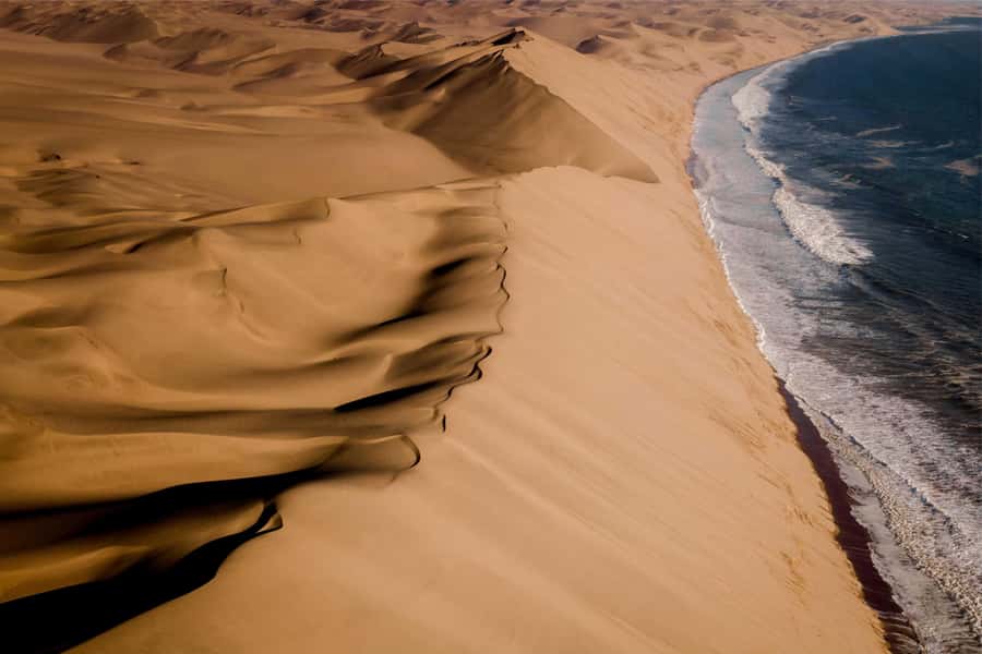 Walvis Bay and Sandwich Harbour Tour - The salt refinery and pink salt pools