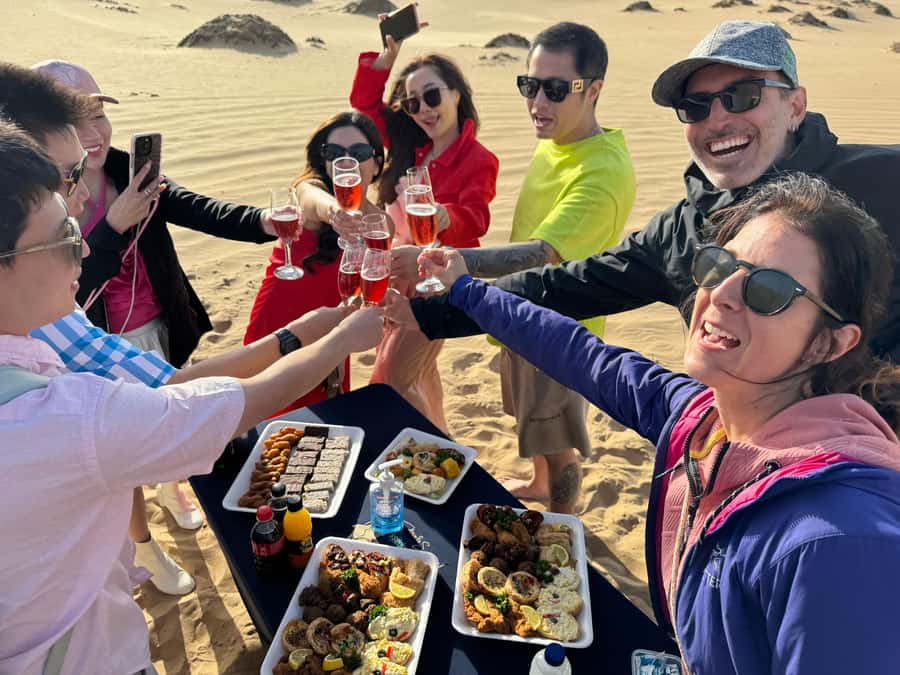 Walvisbay: Sandwich Harbour 4x4 & Sandboarding Tours - Wildlife in a desert that looks empty