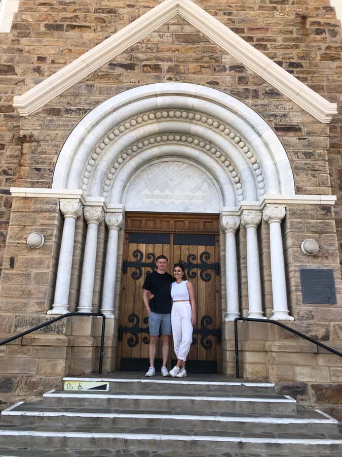 Windhoek: City & Township tour. Vehicle, guide, kapana - Christuskirche, Windhoek’s familiar landmark